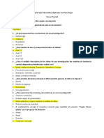 Cuestionario Informática Aplicada en La Psicología - 8B IIIParcial