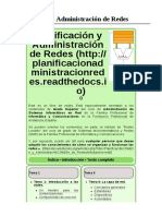 Planificación y Administración de Redes