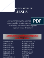 Segunda vinda de Jesus nos versículos bíblicos