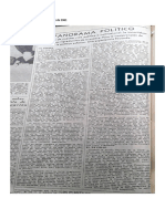 Panorama Politico - La Nacion - Septiembre 1961