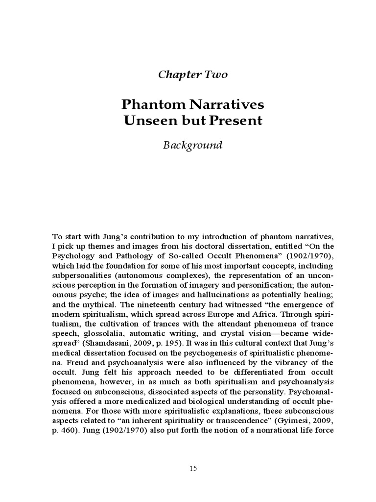Kimbles Phantom Narratives Cap 2 Phantom Narratives Unseen But