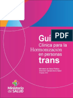 Guía Clinica para La Hormonización en Personas Trans 2016