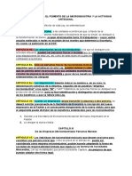 Ley Federal para El Fomento de La Microindustria