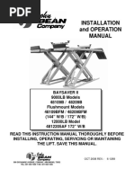 2 Post Lifter Manual Pdf Elevator Manufactured Goods