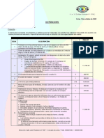 Presupuesto Encuentro Empresarial Noviembre 2022