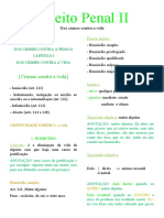 2-Direito Penal III - Dos Crimes Contra A Vida