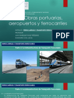 Curso Ferrocarriles UTEM - JPavezP - 2021 - Parte 3 La Infraestructura Ferroviaria