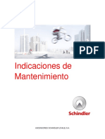 Indicaciones de Mantenimiento