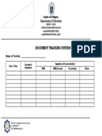 Document Tracking System