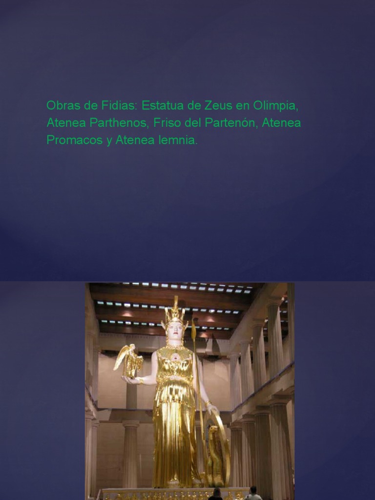 Obras de Fidias y su legado escultórico | PDF