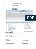 Rincian Minggu Efektif Semester 1