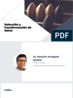 Clase 5 - Selección y Transformación de Datos