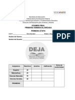 1 Examen Primera Etapa Primaria