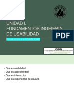 Fundamentos. Usabilidad, Accesibilidad, UXPArte2OK