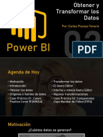 Power BI - Obtener y Transformar Los Datos