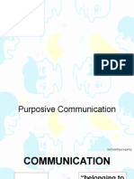 Purposive Communication Skills