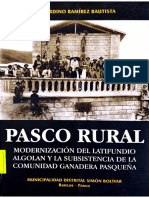 Bernardino Ramírez Pasco Rural (Libro)
