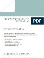 Corrientes Literarias