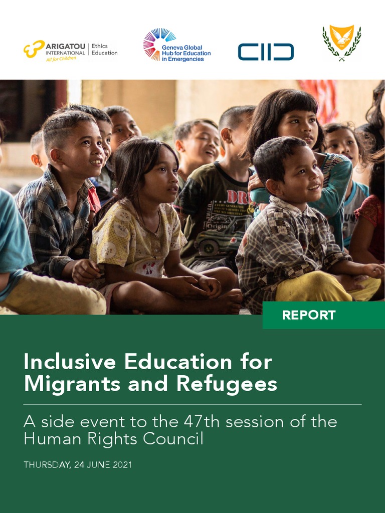 Report HRC47 Side Event Final | PDF | Refugee | Inclusion (Education)
