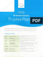 BT Pension Scheme: Trustee Report 2010