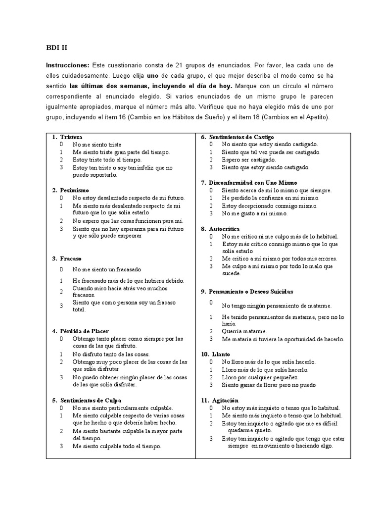 Bdi Ii PDF