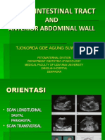 Anomalies of The Gastrointestinal Tract and Anterior Abdominal