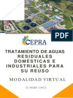 BROCHURE - Tratamiento de Aguas Residuales Domésticas e Industriales para Su Reúso v.01