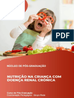 Nutrição Na Criança Com Doença Renal Crônica - Apostila