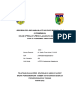 Laporan Pelaksanaan Minggu Ke 2 Ni Made Pina Antari