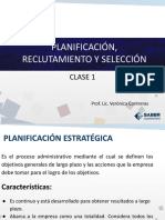 Planificación de Capital Humano y procesos de selección