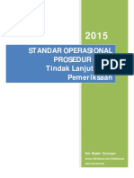 STANDAR OPERASIONAL PROSEDUR (SOP) Tindak Lanjut Hasil Pemeriksaan