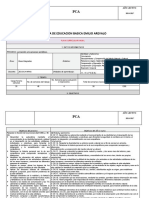 Pca 1°