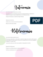 Autonomia y Heteronomia