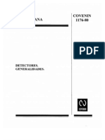 COVENIN 1176-80 (Detectores Generalidades)