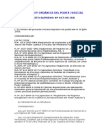 05 - Tuo de La Ley Organica Del Poder Judicial - D.S. #017-93-Jus