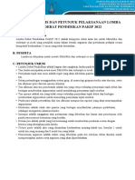 Juklak Juknis Lomba Debat Sciencetion 2021