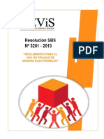 Resolución SBS N° 3201 - 2013