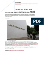 Carlos Decotelli Da Silva Vai Assumir A Presidencia Do Fndepdf