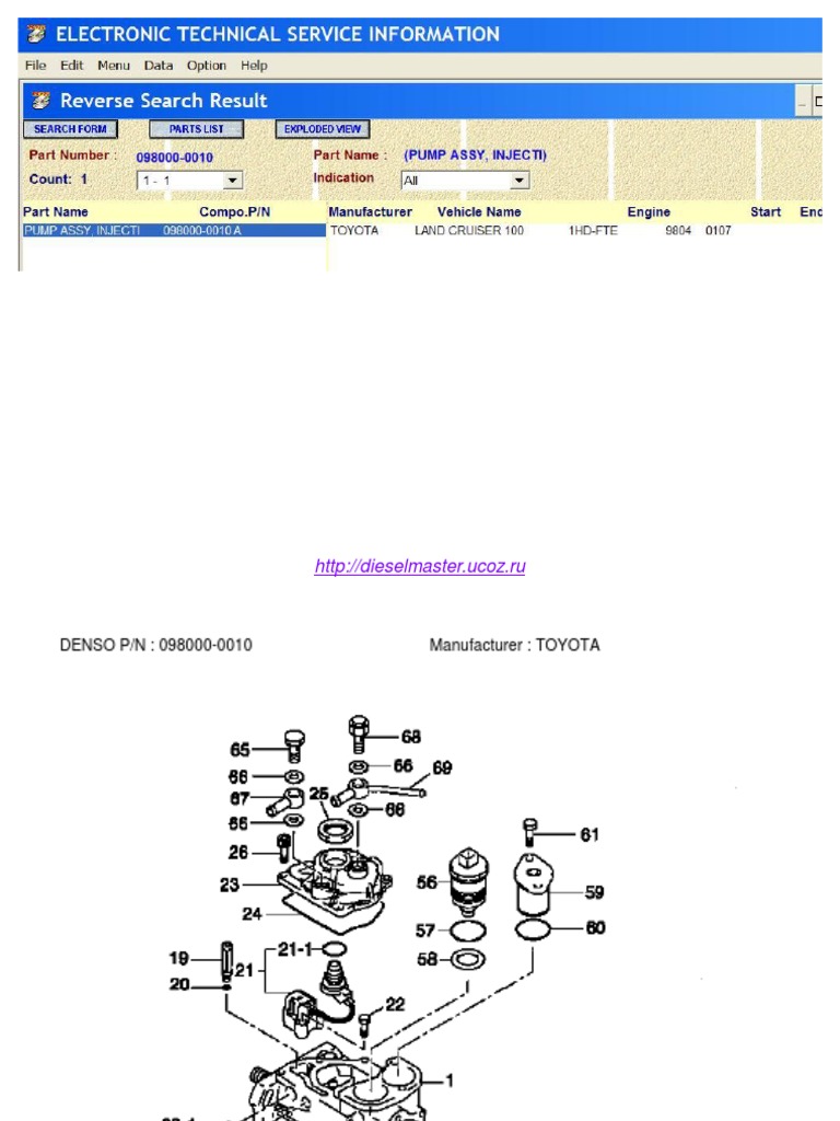 1HD-FTE Injector Pump Wiring Diagram | PDF | Pump | Pascal (Unit)