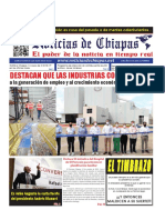 Periódico Noticias de Chiapas, Edición Virtual Jueves 13 de Octubre de 2022