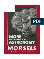 More Mathematical Astronomy Morsels (Jean Meeus)