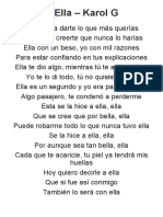 A Ella - Letra