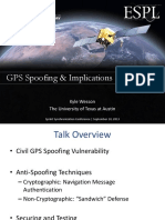 GPS Spoofing For Telecom - UTex