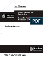 UP MFin - Gestion Portafolios - Estilo's y Sectores