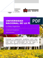 Universidad Nacional de La Plata PDF