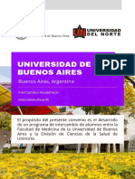 Universidad de Buenos Aires - Medicina PDF