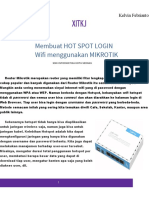 Membuat Konfigurasi Internet, Membuat Konfigurasi Akses Mikrotik Acces Point, Membuat Hotspot Mikrotik Login Website