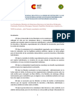 Tratado Internacional Relativo A La Orden de Detencion y A Los Procedimientos de Entrega Entre Los Estados Miembros Del Sistema de Integracion Centroamericano (SICA)