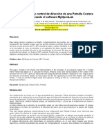 Cálculo de Empuje y Control de Dirección de Una Patrulla Costera Utilizando El Software MyOpenLab