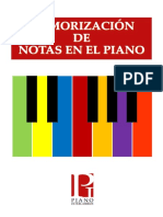 Actividades para La Memorización Notas Del Piano